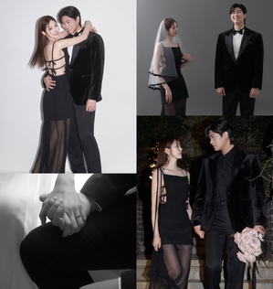 【フォト】ソ・ドンジュ、身長184センチ＆4歳年下の夫と撮ったウエディング写真公開