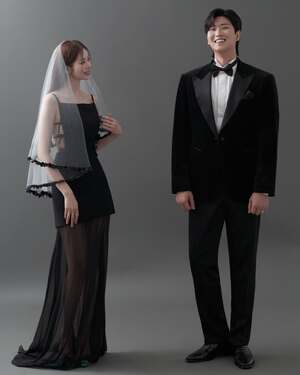 【フォト】ソ・ドンジュ、身長184センチ＆4歳年下の夫と撮ったウエディング写真公開