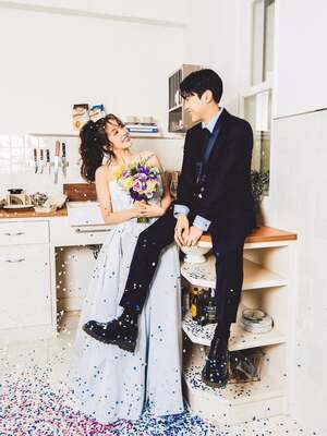 【フォト】イム・ドファ、ウエディング写真大放出…イケメン夫の姿も公開