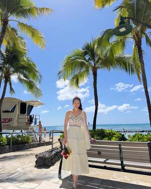 【フォト】故イ・ソイさん、ハワイで幸せそうなひとときを過ごす生前の姿