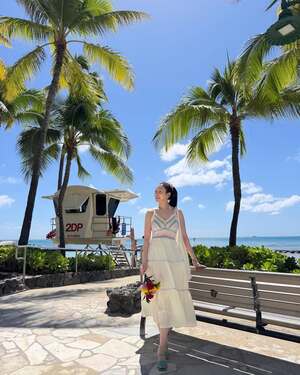 【フォト】故イ・ソイさん、ハワイで幸せそうなひとときを過ごす生前の姿