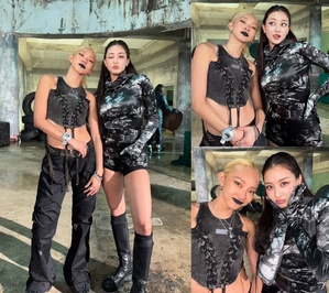 TWICEジヒョとダンサーのKYOKA、強烈かつラブリーな魅力あふれる2ショット