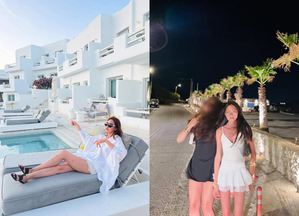 秋山成勲の娘・紗蘭さん、本当に14歳? 母親似のすらっとしたスタイルに注目