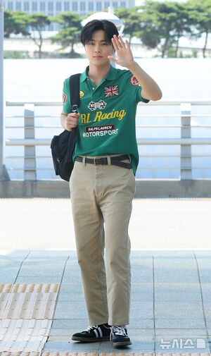 【フォト】ENHYPENジェイ「ロンドンに行ってきます」