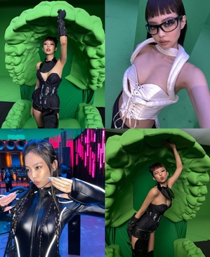 BLACKPINKジェニー、「JUMP」オフショットで別格のオーラ…ハードなスタイルも完ぺき