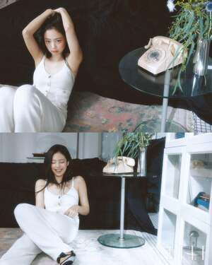 【フォト】ジェニー、純粋と官能の間の幻想的な眼差し…「ELLE」の表紙を飾る