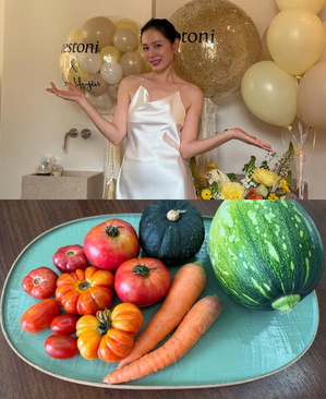 ソン・イェジン、美しいルックスに負けないほど見事に育った菜園の野菜を披露 「健康になるしかない」
