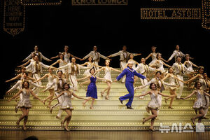 【フォト】ミュージカル『42nd ストリート』プレスコール　出演者勢ぞろい　／ソウル