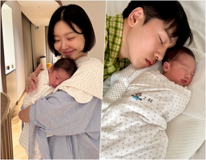 「イム・ヒョンテの妻」Lady Jane、1カ月になった双子の娘の姿を公開「怒涛の成長」