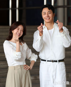 【フォト】『華やかな日々』チョン・インソン＆チョン・イル　ほっこり2ショット