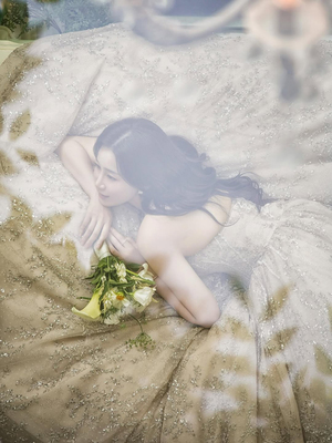 【フォト】キム・ハヨン＆パク・サンジュン、ときめきあふれるウエディング写真