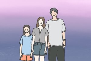 【フォト】ハン・ヘジン＆奇誠庸、娘と夏の海を満喫…ラブリーな家族