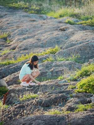 【フォト】ハン・ヘジン＆奇誠庸、娘と夏の海を満喫…ラブリーな家族