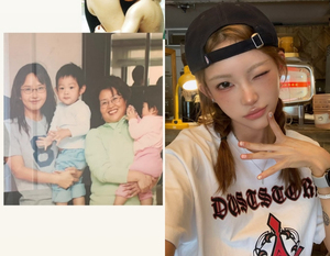 チェ・ジュニ、故チェ・ジンシルさんの写真公開「いつもおばあちゃんの隣で」