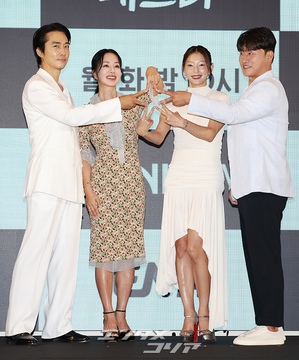 【フォト】オム・ジョンファ×ソン・スンホン×イエル出演『かけがえのない私のスター』制作発表会