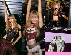 【フォト】BLACKPINKリサ、セクシーで華麗なビジュアル…バルセロナ公演オフショット