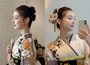 【フォト】NewJeansでデビュー直前に契約解除のハリン、着物姿で人形のようなビジュアル