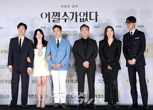 【フォト】イ・ビョンホン＆ソン・イェジン＆パク・チャヌク監督ら、『仕方ない』制作報告会に出席