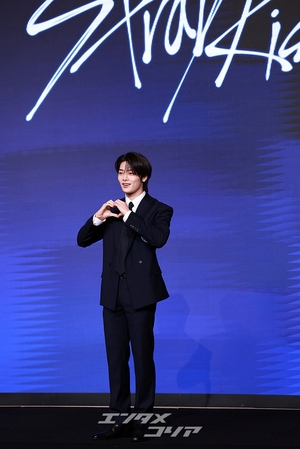 【フォト】Stray Kidsアイエン、ときめくほほ笑み