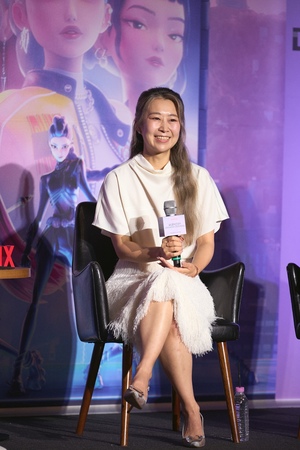 【フォト】『KPOPガールズ！デーモン・ハンターズ』マギー・カン監督の訪韓記者懇談会