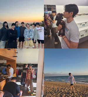 防弾少年団、米国でのレコーディング風景や日常を楽しむメンバーらの姿公開