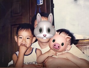 【フォト】防弾少年団V、幼少時代のキュートな写真公開
