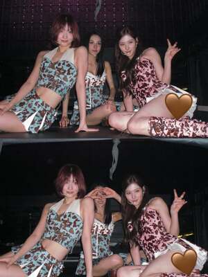 まだら模様のステージ衣装を着たTWICEサナ&モモ&チェヨンの美しいビジュアル…日本公演オフショット公開