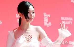 【フォト】MUSINSA BEAUTY FESTAフォトイベントに出席したaespaカリナ