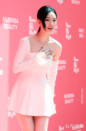 【フォト】MUSINSA BEAUTY FESTAフォトイベントに出席したaespaカリナ