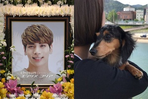故ジョンヒョンさんの愛犬、虹の橋を渡る…実姉「もう会いたくなってる」