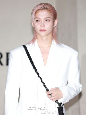 【フォト】Stray Kidsフィリックス「純白の王子様」…ピンクヘア＆ビジュアルのラスボス