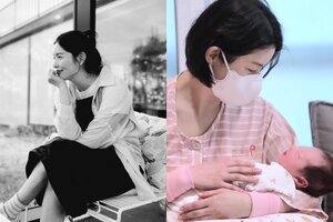 43歳アン・シハが男児出産 「これからは初心者ママ」