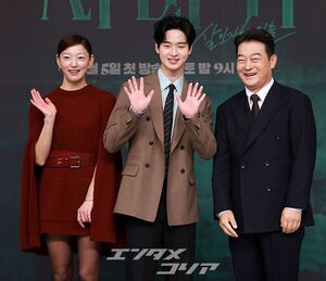 【フォト】イエル＆チャン・ドンユン＆チョ・ソンハ　『カマキリ』の刑事3人組