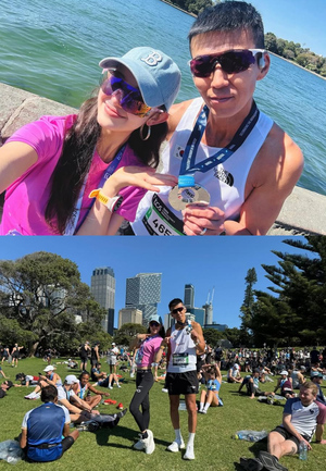 NewJeansダニエル、シドニーマラソン10キロ完走…初の大会で26位を記録