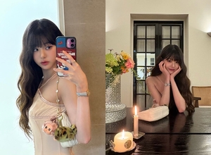 IVEウォニョン、ホルターネックの装いで魅惑的なビジュアル