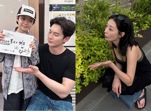 イ・チェミン、『暴君のシェフ』の打ち上げで同い年の恋人リュ・ダインとのペアリング着用