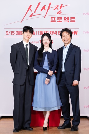 【フォト】ハン・ソッキュ＆ペ・ヒョンソン＆イ・レ、『シン社長プロジェクト』の主役たち