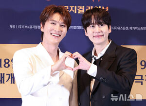 【フォト】SJキュヒョン＆パク・ウンテ「映画『フランケンシュタイン』で会いましょう」
