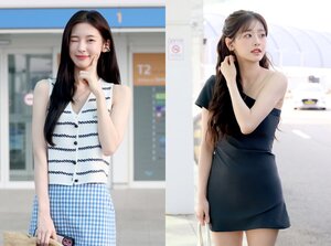 【フォト】OH MY GIRLアリン＆元LOONAチュウ、それぞれ異なるフライトコーデ…とにかくさわやか
