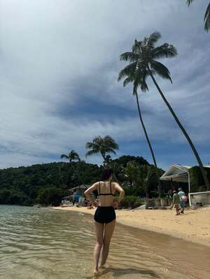 【フォト】ノ・ユンソ　プーケットで爽やかビキニ姿披露