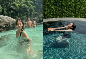 ノ・ユンソ ビキニ姿写真アップ…プーケットで撮影