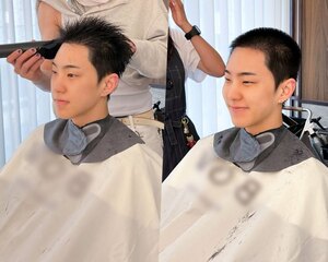 徴兵：SEVENTEENホシ、陸軍に現役入隊…髪を刈る姿公開　「行ってきます」