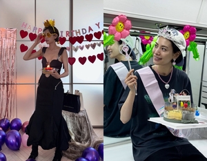 34歳ナナ、幸せいっぱいのバースデーパーティー…大胆衣装に注目