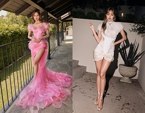 BLACKPINKリサ「米プライムタイム・エミー賞」レッドカーペット&アフターパーティーのオフショット公開… 圧倒的な美しさ