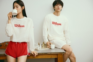 【フォト】ナム・ジュヒョク「Wilson」秋冬キャンペーン・グラビア公開…ゆったりテニスウエア・コーデ