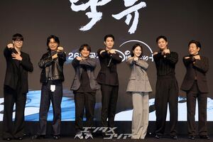 【フォト】ロウン×シン・イェウン×パク・ソハムら、『濁流』のキャスト集結