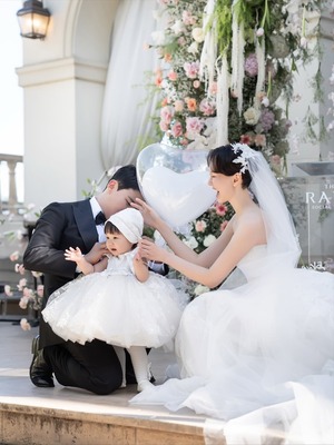 【フォト】イ・ユヨン「夫の顔を公開したくなった」結婚式写真＆ウエディング写真