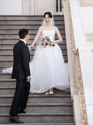 【フォト】イ・ユヨン「夫の顔を公開したくなった」結婚式写真＆ウエディング写真