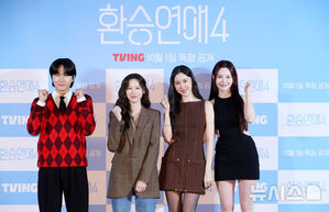 【フォト】イ・ヨンジン＆キム・イェウォン＆ユラ「『乗り換え恋愛4』見てね」