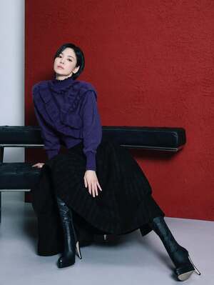 【フォト】ソン・ヘギョ、深まる美しさ…MICHAAの冬コーデで中性的＆フェミニンな魅力アピール